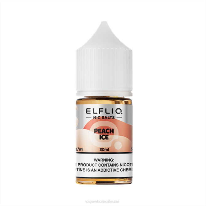 الجليد الخوخ ELFBAR ELFLIQ Nic Salt 30ml 480222