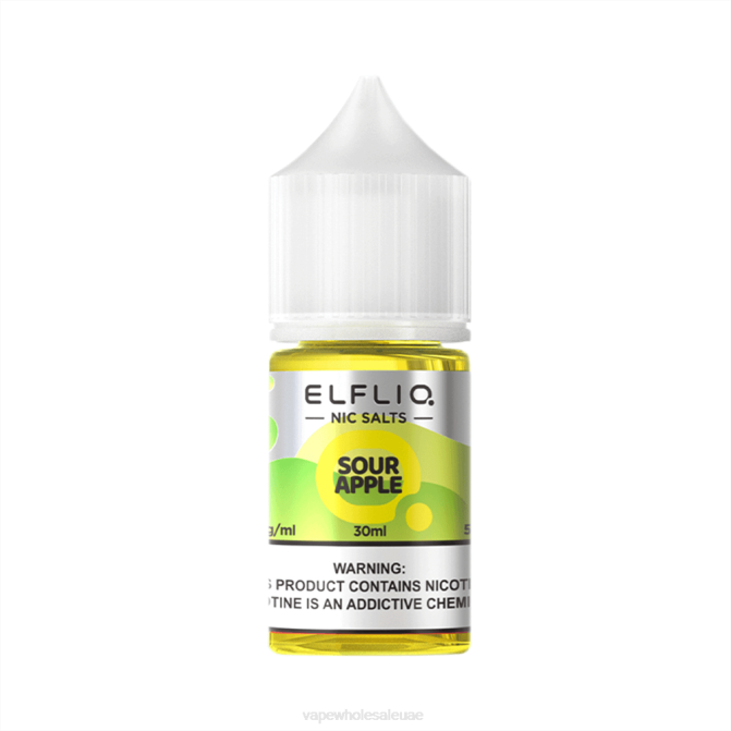 التفاح الحامض ELFBAR ELFLIQ Nic Salt 30ml 480228