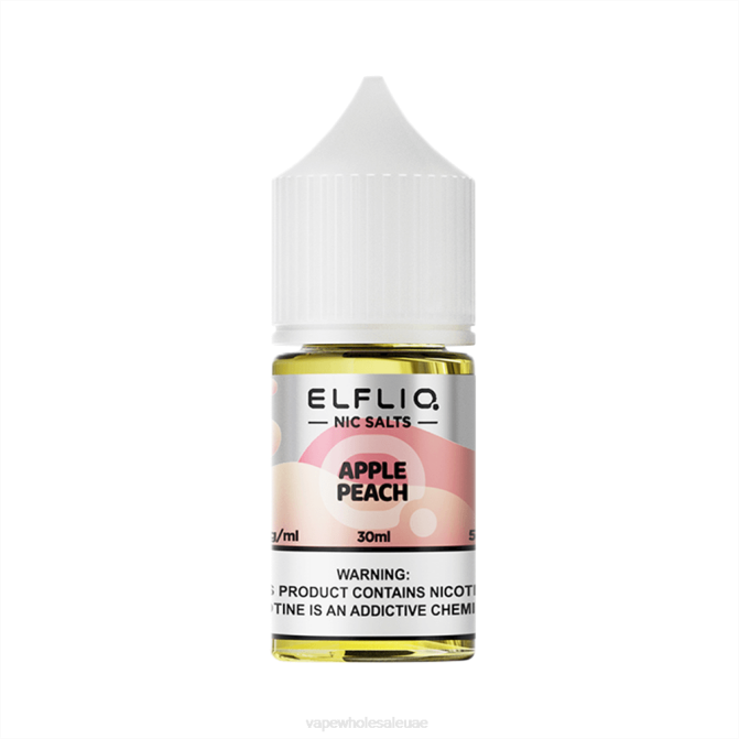 خوخ التفاح ELFBAR ELFLIQ Nic Salt 30ml 48027