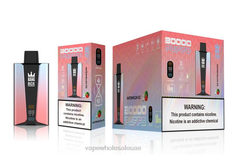 Uae Vape Store - Bang Box شاشة سمارت 30000 نفخة ثلج البطيخ XV6N086