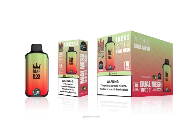 شراء Vape بالجملة - Bang Box 18000 نفث كيوي فراولة XV6N092