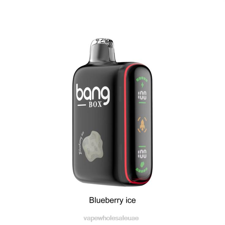 Vape Uae Abu Dhabi - Bang Box 9000-18000 نفث عرض الطاقة الذكي جليد التوت XV6N032