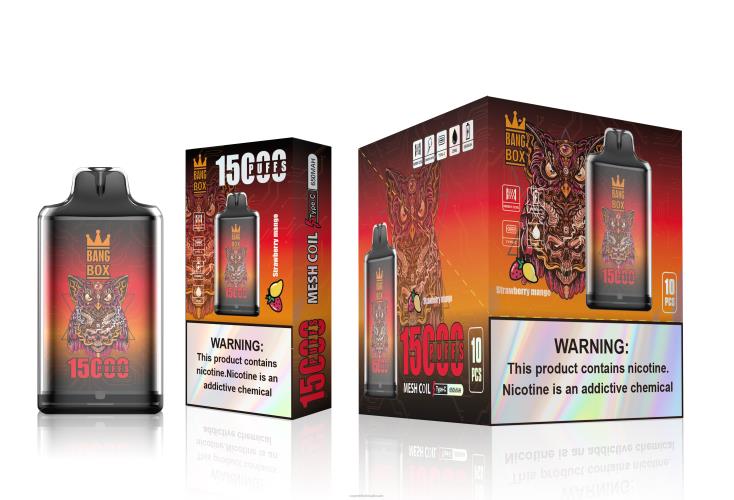 Vape Uae Abu Dhabi - Bang Box s1-15000 نفث مانجو الفراولة XV6N0101