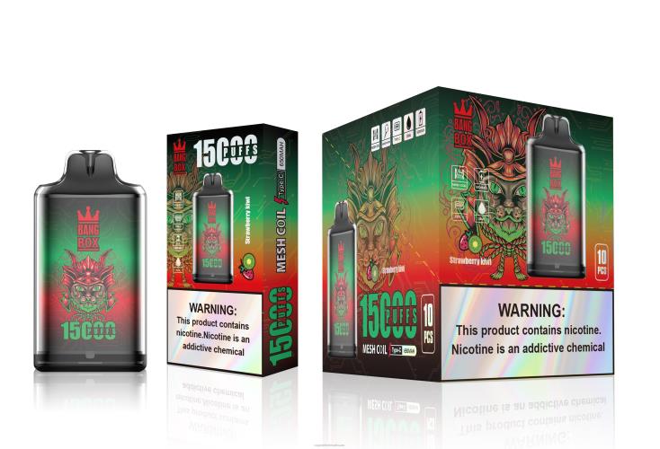 Vape Uae Delivery - Bang Box s1-15000 نفث كيوي فراولة XV6N0100