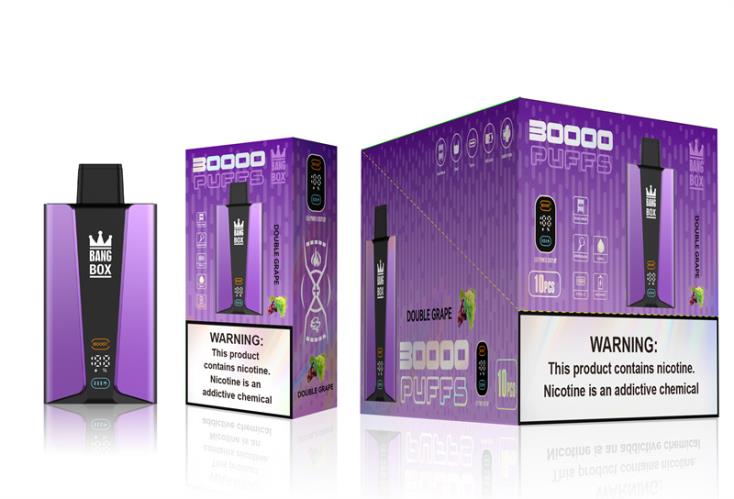 Vape Uae Online Shop - Bang Box شاشة سمارت 30000 نفخة عنب مزدوج XV6N085