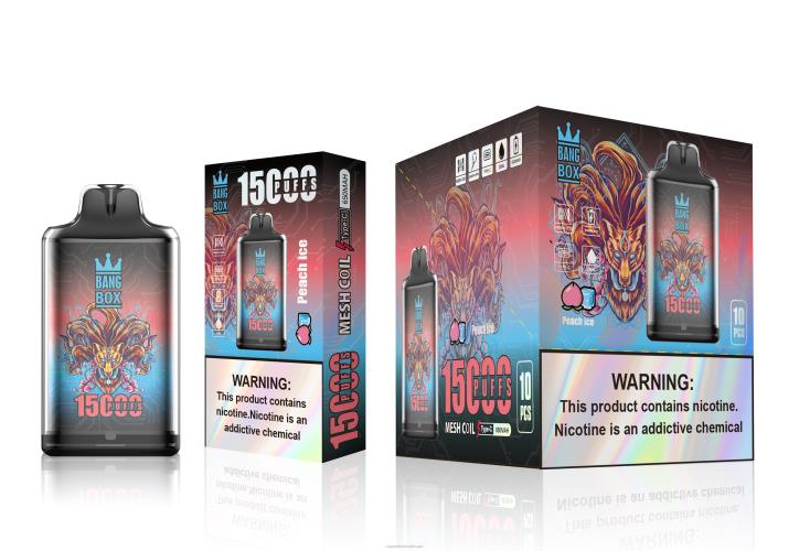 Vape Uae Online Shop - Bang Box s1-15000 نفث جليد الخوخ XV6N0102