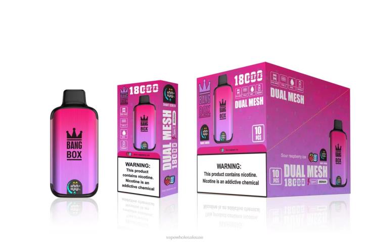 Vape Wholesale Distributor Uae - Bang Box 18000 نفث جليد التوت الحامض XV6N098