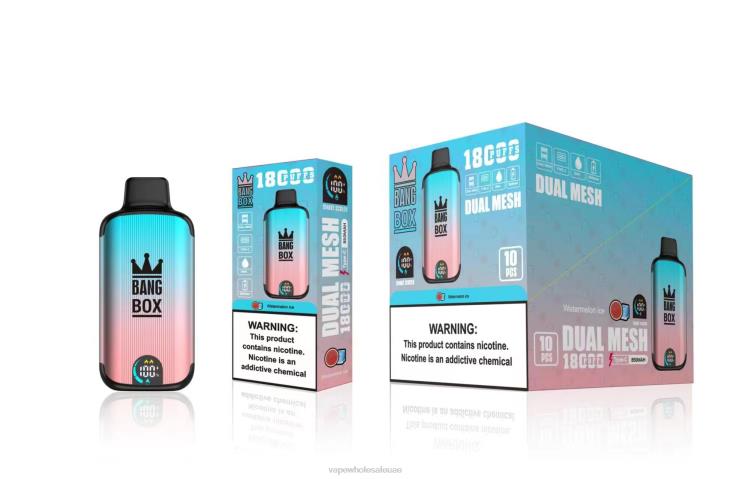 Vape Wholesale Uae - Bang Box 18000 نفث ثلج البطيخ XV6N096