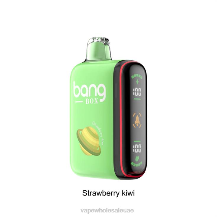 Vape Wholesale Uae - Bang Box 9000-18000 نفث عرض الطاقة الذكي كيوي فراولة XV6N027