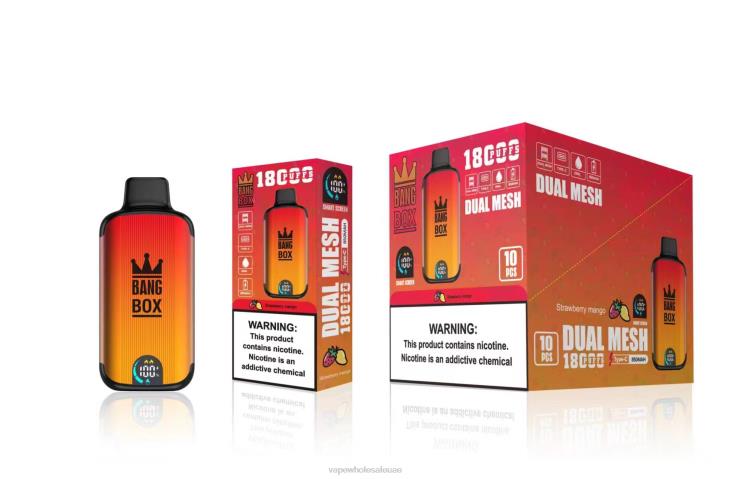 Wholesale Vape Market Uae - Bang Box 18000 نفث مانجو الفراولة XV6N099