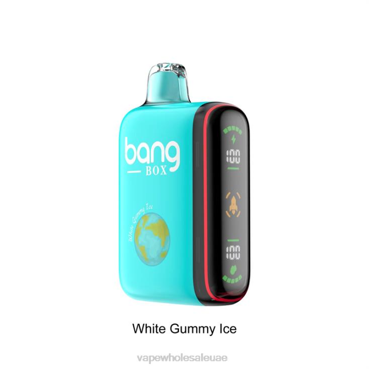 Wholesale Vape Market Uae - Bang Box 9000-18000 نفث عرض الطاقة الذكي جليد غائر أبيض XV6N030