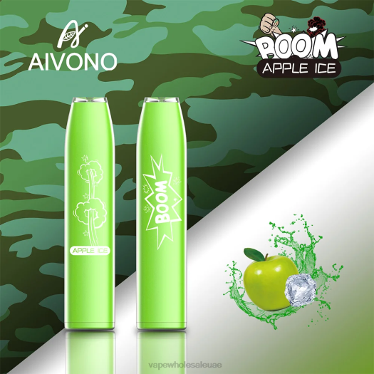 Vape Uae Delivery - Aivono AIM BOOM 600 ثلج التفاح PZ6H354