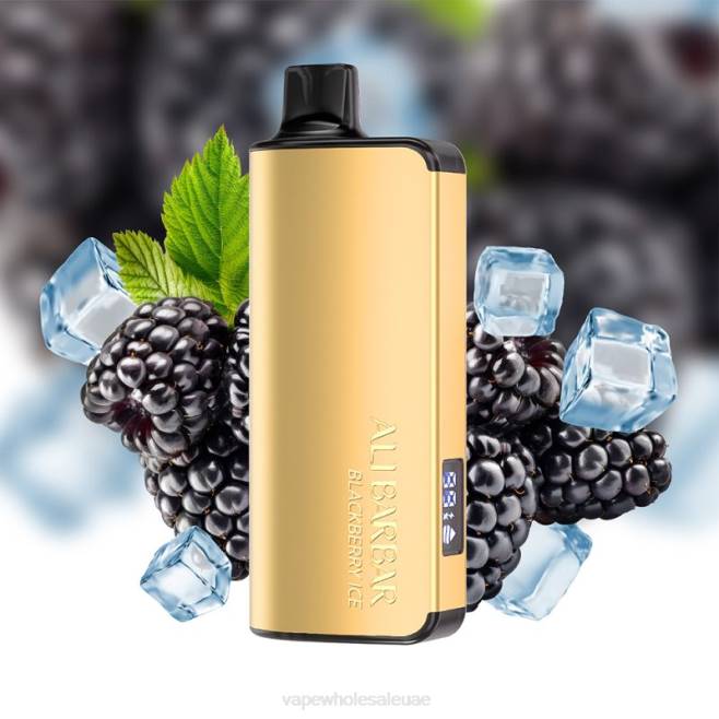 Vape Uae Abu Dhabi - Alibarbar Ingot 20000 سيجارة للاستعمال مرة واحدة ثلج بلاك بيري 682449