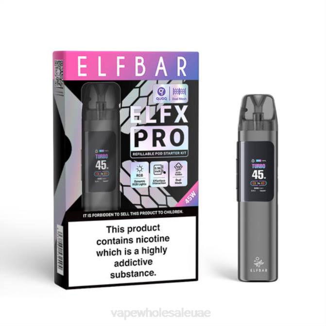 رمادي ELFBAR ELFX Pro افتح جهاز POD 48023